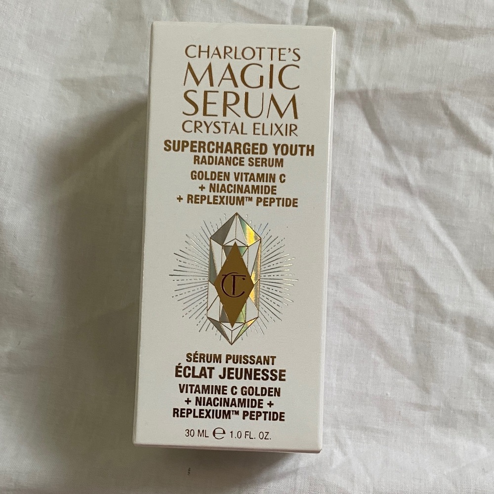 Charlotte Tilbury Magic Serum Crystal Elixir - White and Gold